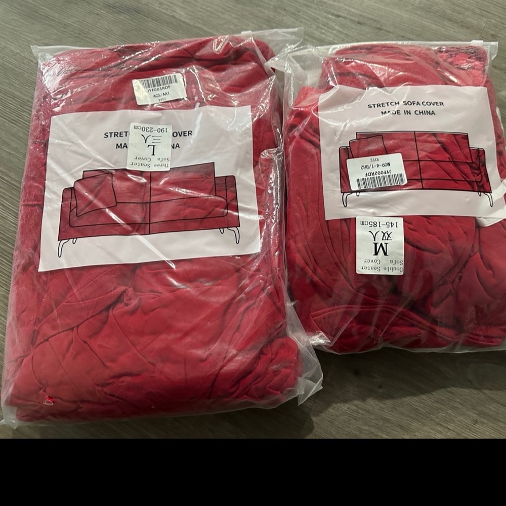 Sets of 2 Stretch Sofa Cover Slipcover ，Couch Covers